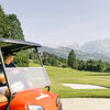 Golfcar am Golfplatz Kitzbühel-Schwarzsee-Reith
